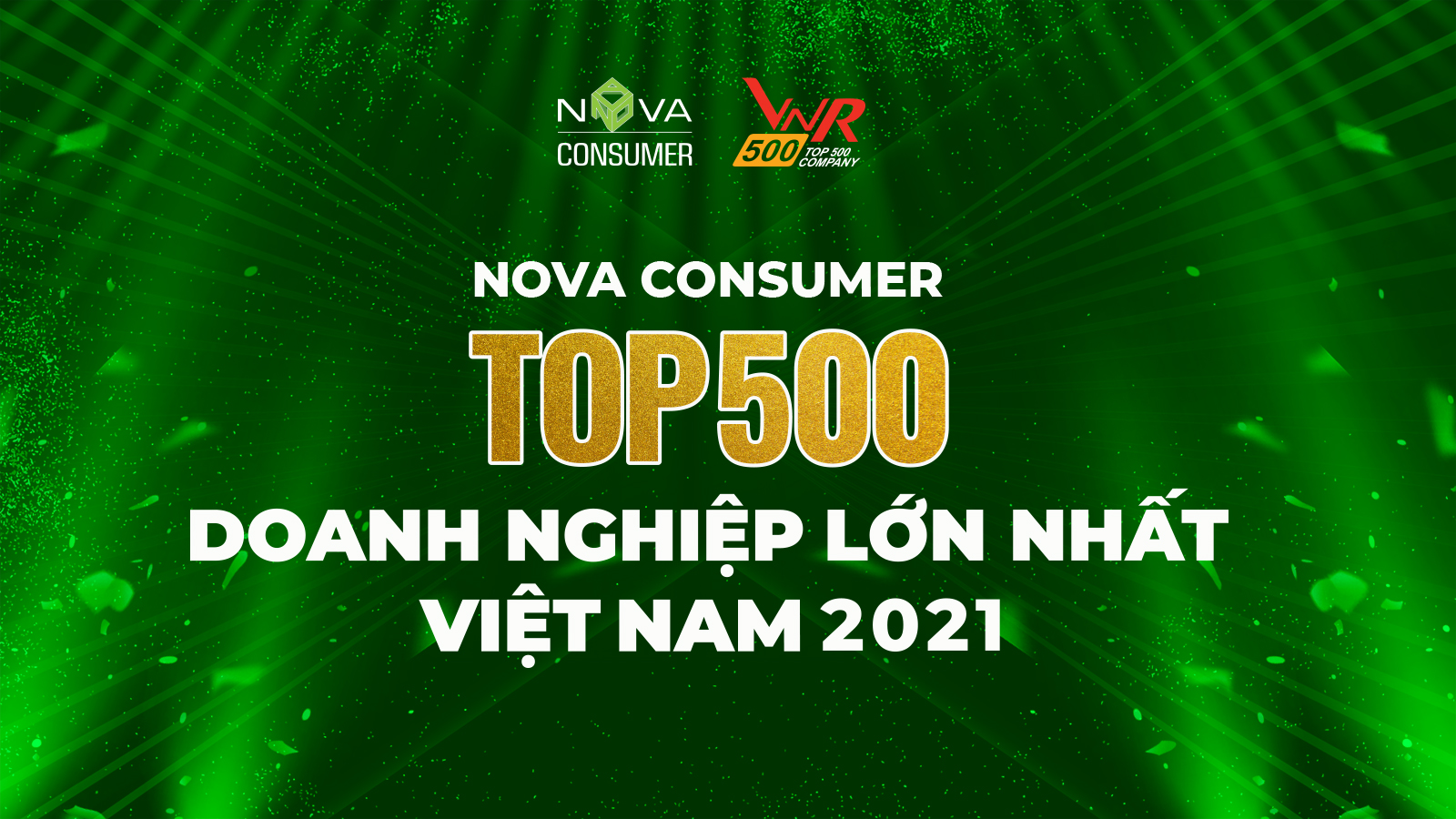 Nova Consumer được vinh danh Top 500 doanh nghiệp lớn nhất Việt Nam 2021 
